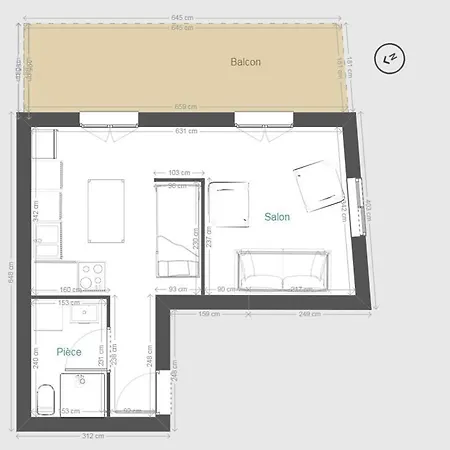 La Clusaz: 4 Pers, Balcon, Wifi, Animaux Admis - Fr-1-818-83 *